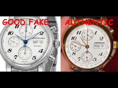 how to check fake montblanc watch